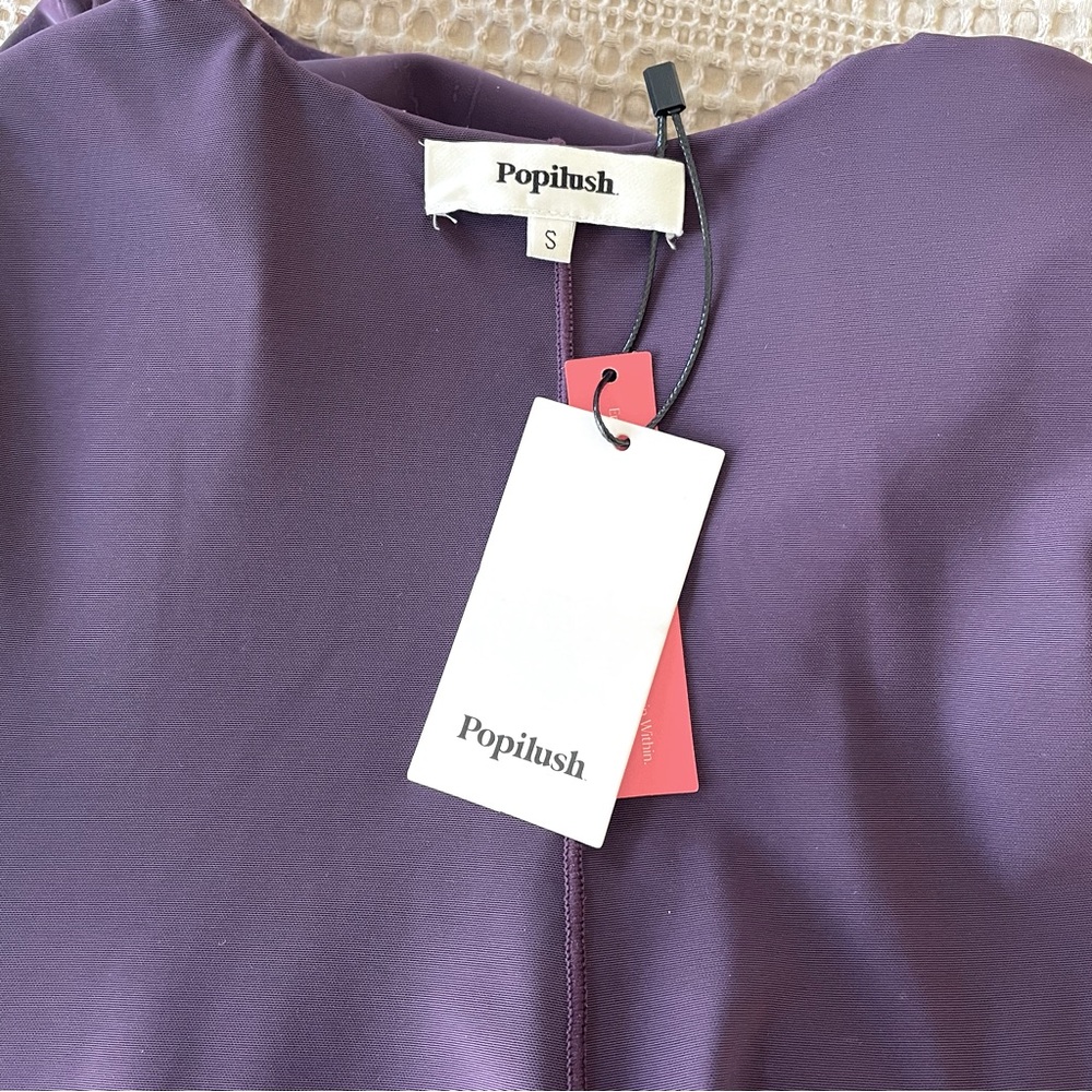 Popilush Shapewear Bodycon Midi Dress, Size: S- NWT - Picture 5 of 6